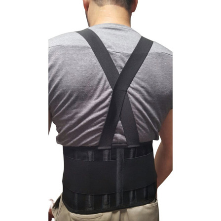 Faja Trabajo Lumbar Ballenada Elastizada Reforzada Seguridad Faja Trabajo Lumbar Ballenada Elastizada Reforzada Seguridad