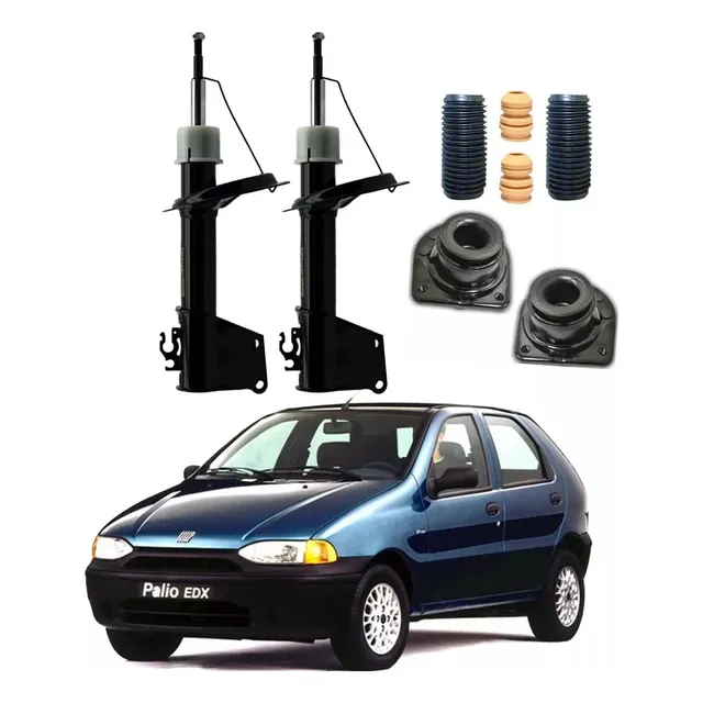 Amortecedor E Kit Suspensão Palio 96 97 98 99 00 Dianteiro