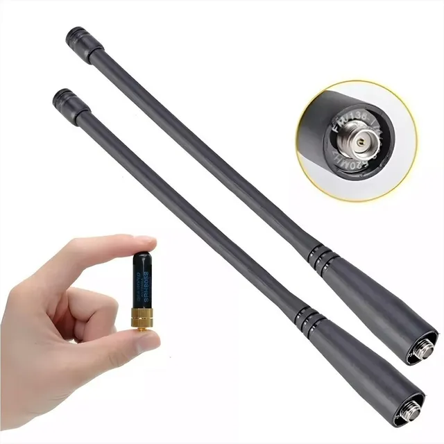 2 X Antena 17cm Para Portátil Baofeng, Vhf  Y Uhf + Regalo