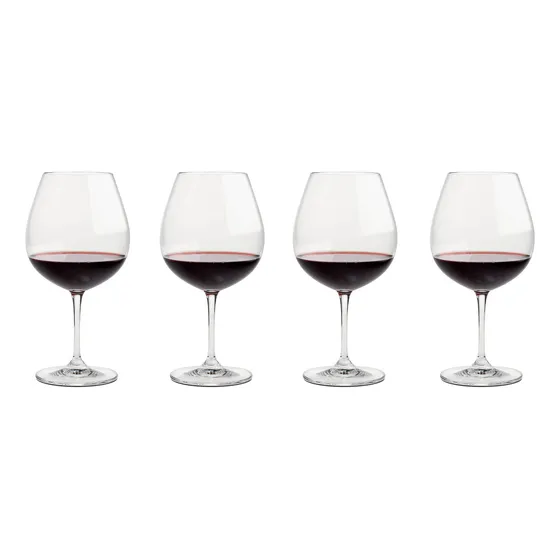 Vaso 4 Unidad Color Rojo