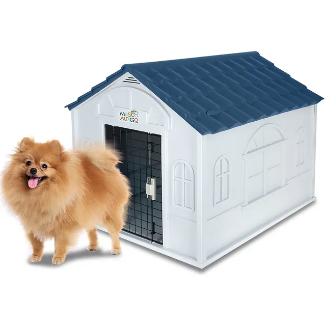 Casa Para Perro Mascoamigo Para Razas Medianas 75x65x63 Cm