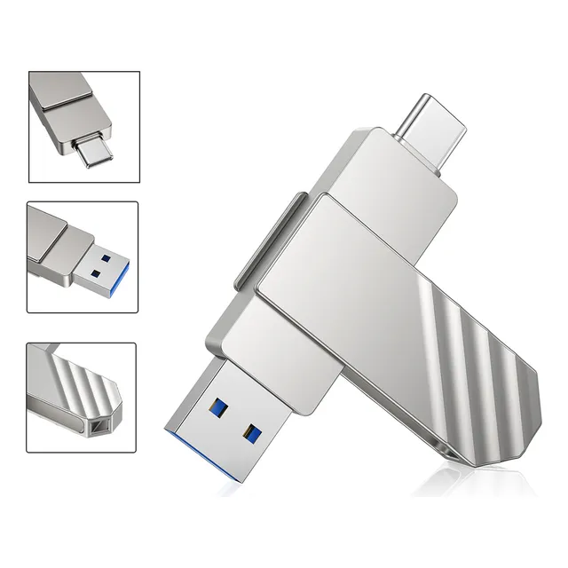 Memorias Usb 3.2 Tipo C Dual Drive 128gb Up To 450mb/s