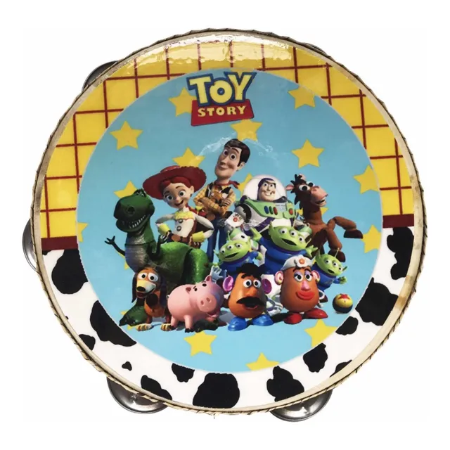 Instrumento Musical Pandero Pandereta Toy Story Danza Arabe