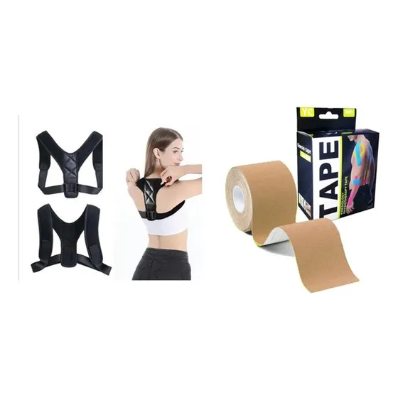 Chaleco Corrector  Postura Columna Neopreno Dorsal + Regalo