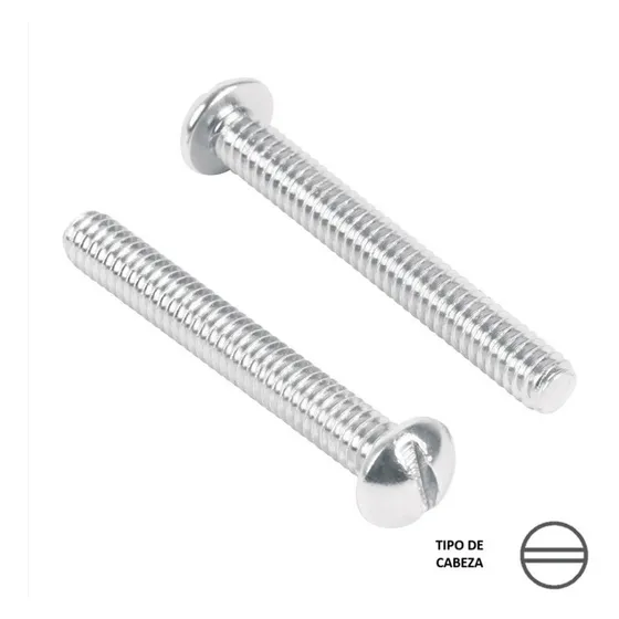 Tornillo Bola Ran. Inox T304 Nc 3/8 X 3/4 250 Pz * 16 Hilos