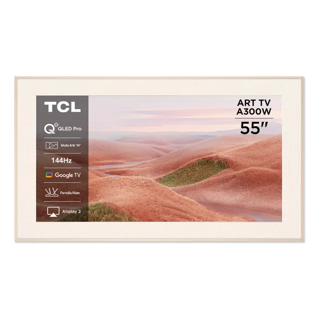 Smart TV TCL 55 QLED ART TV A300W