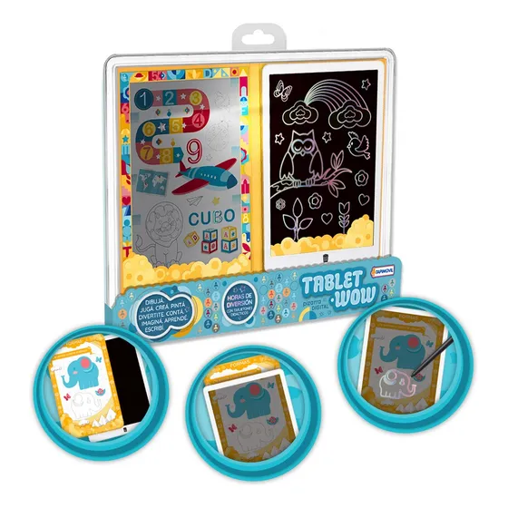 Tablet Wow Pizarra Digital +20 Tarjetas Tapi Sharif Express