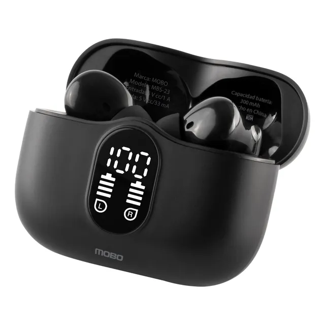 Audífonos Bluetooth Mobo Cast Negro - Sonido Increíble