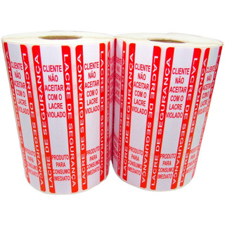 2 Rolos De Lacre Segurança Marmita Delivery Alimentos 2 Rolos De Lacre Segurança Marmita Delivery Alimentos