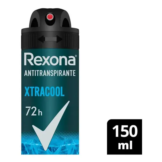 Desodorante Rexona Aerossol Xtracool Men 150ml Masculino