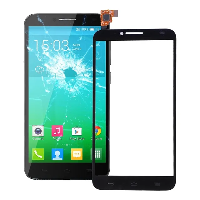Sjp Panel Táctil Negro Para Alcatel One Touch Idol 2