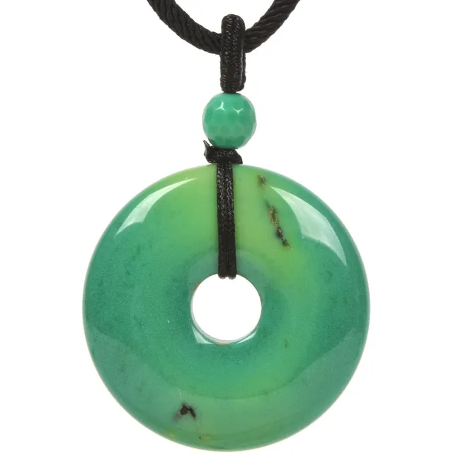 Contenedor De Piedras Preciosas De Crisoprasa Verde De 30 Mm