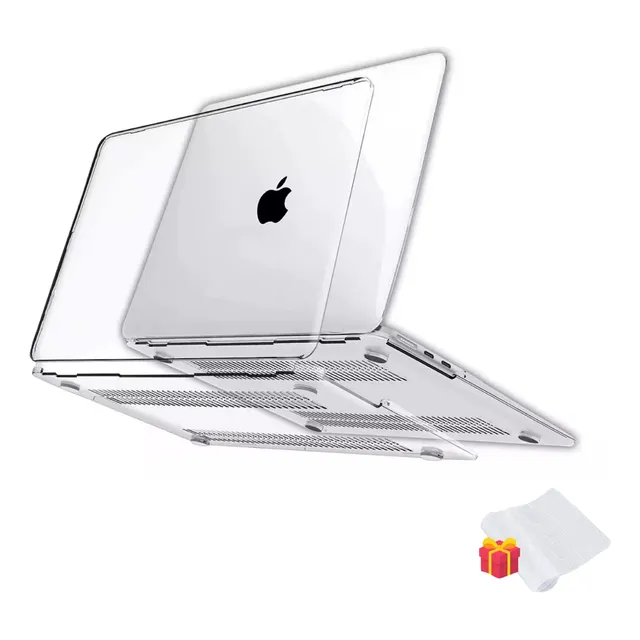 Funda Protector Carcasa Para Macbook Air 13 M3 A3113 M2a2681 Transparente M2 A2681/m3 A3113/ M4 A3240