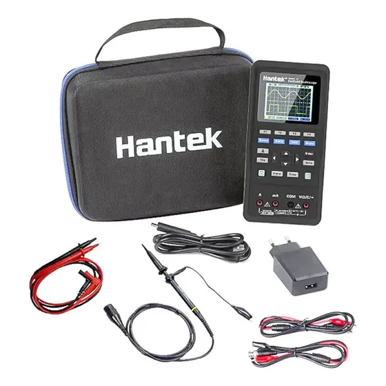 Osciloscopio Hantek 2d72 + Generador + Multimetro 3 En 1