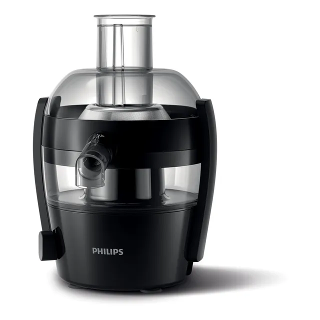 Juguera Eléctrica Philips Hr1832 500 W. 1,5 Lts. Filtro Inox Color Negro