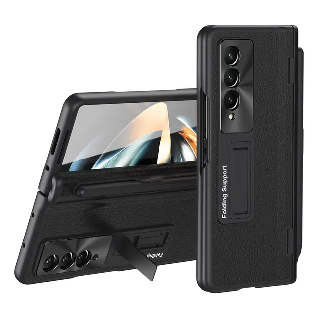 Funda +soporte+película Templada Mica Para Samsung Z Fold 4
