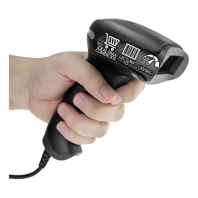 Lector Código Barras 1d Continuo Usb Sin Soporte 5v Pcreg2