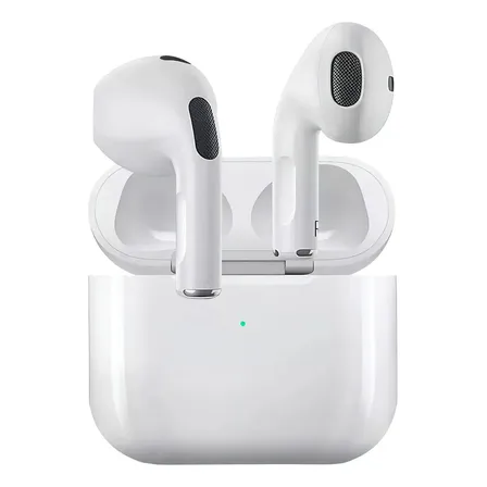 Fone De Ouvido Bluetooth 5.4 Para iPhone Premium Branco Branco
