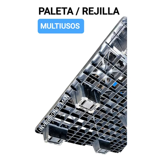 Rejilla Paleta Plástica Almacenar Cemento Alimento Sacos Etc