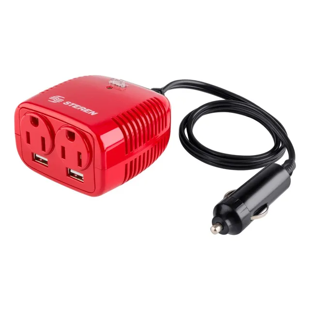 Inversores De Corriente Automotriz De 150w 12-110v Inv-150