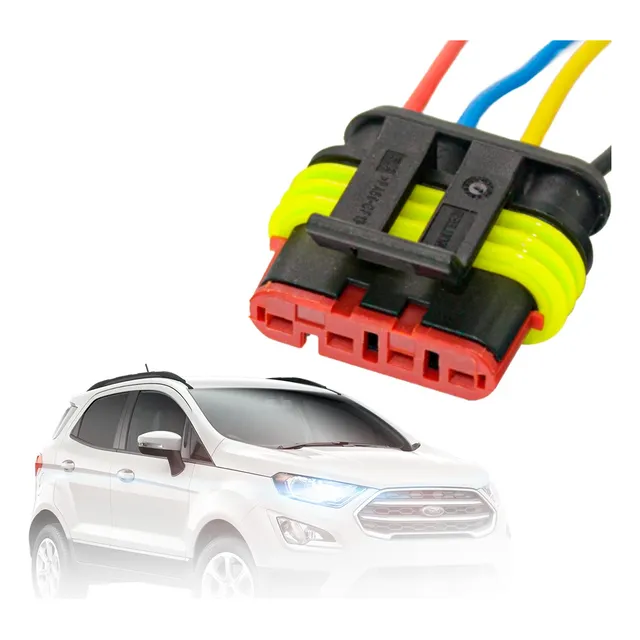 Conector Chicote Da Tampa Da Bomba Ka Fiesta Ecosport Focus