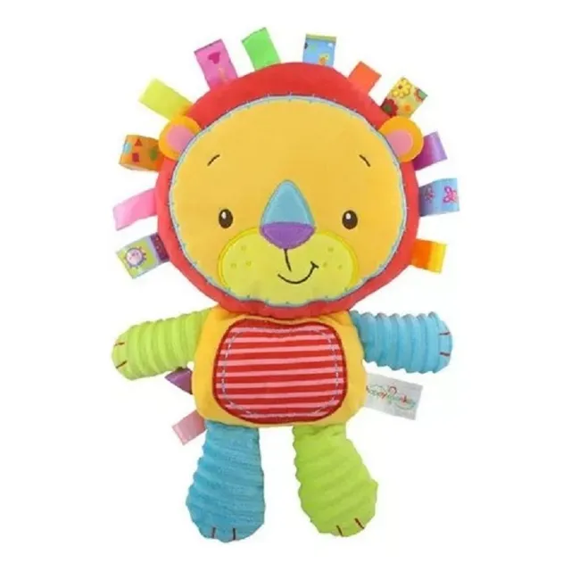 Peluche De Apego Con Texturas Sonajero Para Bebes
