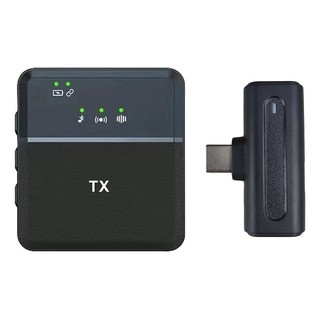 Micrófono Sx8 Lavalier Inalámbrico Negro Tipo C Micrófono Sx8 Lavalier Inalámbrico Negro Tipo C