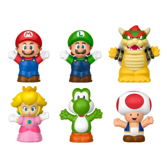 Little People Nintendo Figuras Mario Bros Educativo 1.5