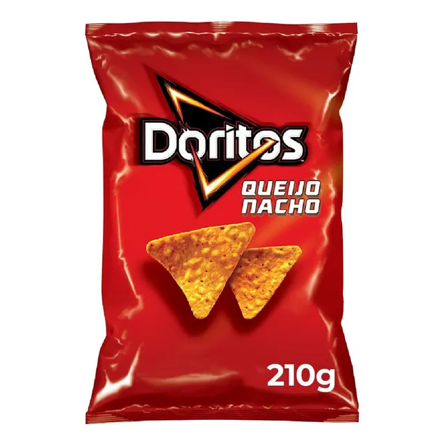 Salgadinho De Milho Queijo Nacho Pacote 210g Doritos