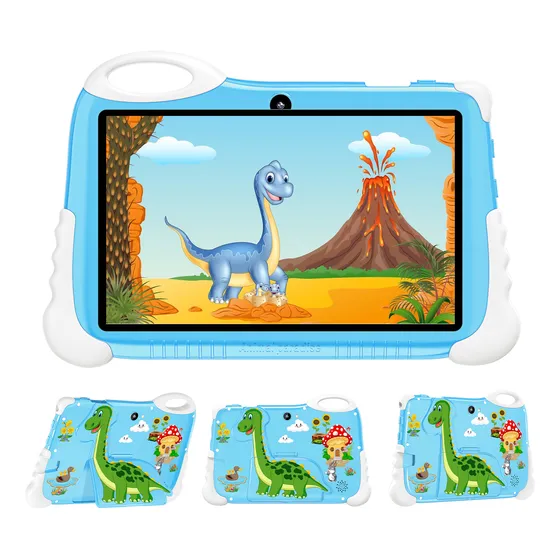 7'' Tableta Para Niños Y Accessories Android11 6+128gb Wifi Celeste