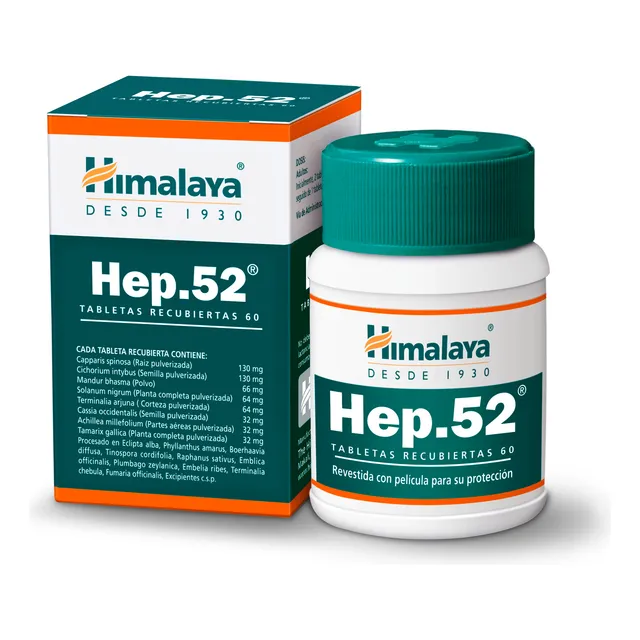 Hep 52 - Frasco X 60 Tabletas Sin Sabor