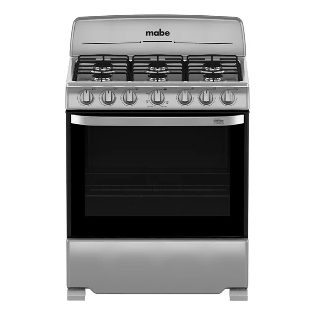 Estufa Piso 76 Cm Plata Mercury Mabe - Em7620bais2