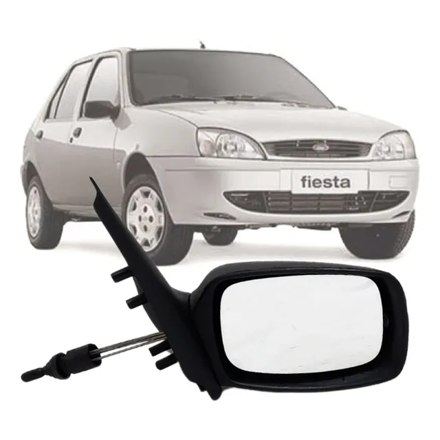 Retrovisor Ford Fiesta 96 97 98 99 2000 2001 Direito
