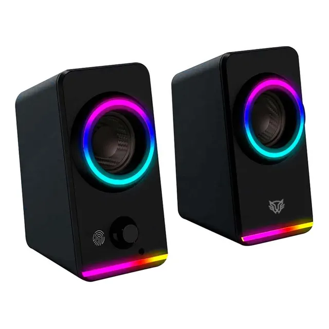 Bocina Balam Rush Usb Gamer Bt Canales Rgb Glimm Style Bg565