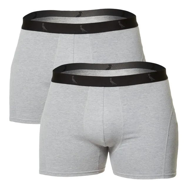 Kit 2 Cuecas Boxer Masculina Monocromatico Ii Reserva