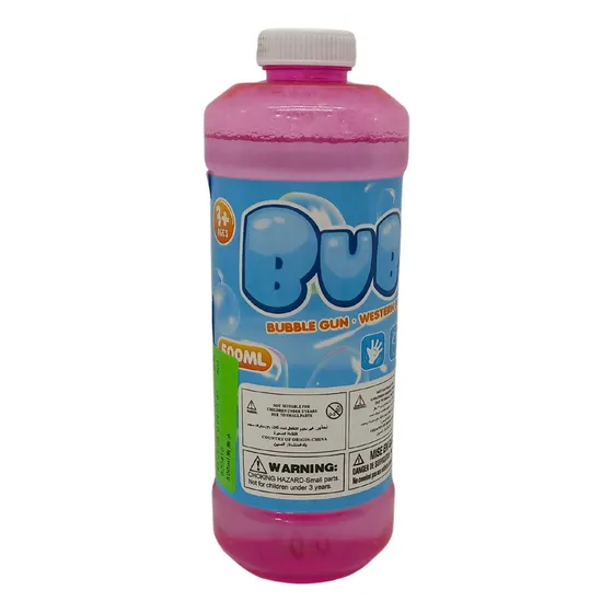 Liquido Burbujero Para Hacer Burbujas Jabon 500ml Color Agua