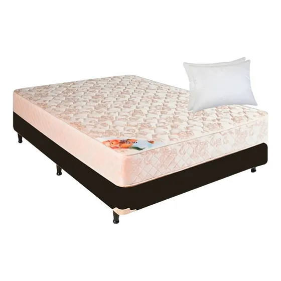 Conjunto Sommier 2 Plazas Deseo 140cm + 2 Almoh Envio Gratis