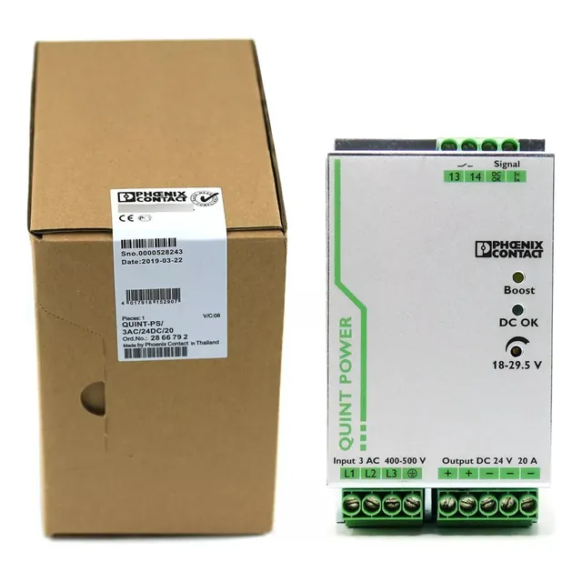 Fuente De Alimentación Trifásica 3ac, 24dc, 20amp