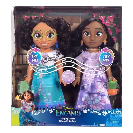 Disney Encanto Singing Sisters Mirabel E Isabel Cantan Ingle