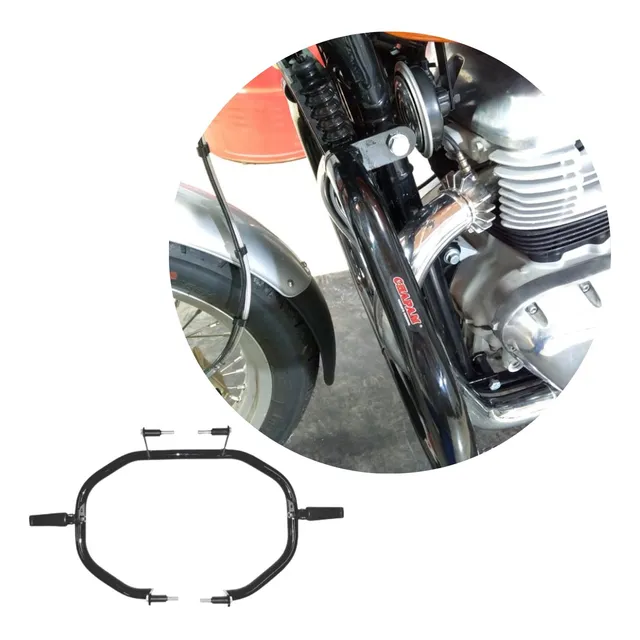 Protetor Motor Royal Enfield Interceptor 650 Continental Gt