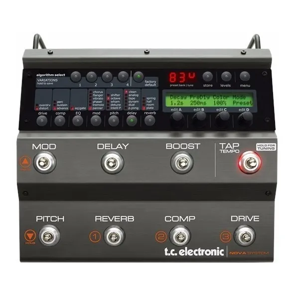 Pedal Multiefectos Tc Electronic Mod.  Nova-system