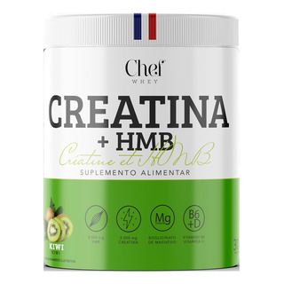 Suplemento Chef Whey Creatina+hmb Pó Sabor Kiwi De 300g Suplemento Chef Whey Creatina+hmb Pó Sabor Kiwi De 300g
