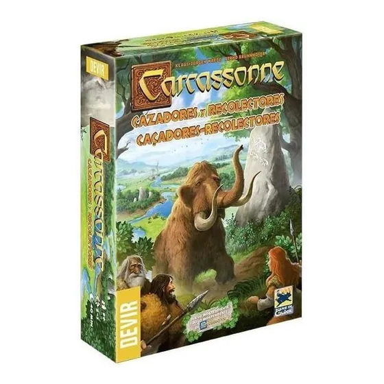 Carcassonne Cazadores Y Recolectores Juego Independiente