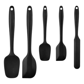 U Chef Juego De 5 Espátulas De Silicona De Cocina Y Hornear U Chef Juego De 5 Espátulas De Silicona De Cocina Y Hornear