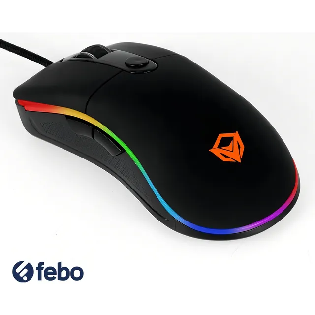 Mouse gamer de juego Meetion MT-GM20 black