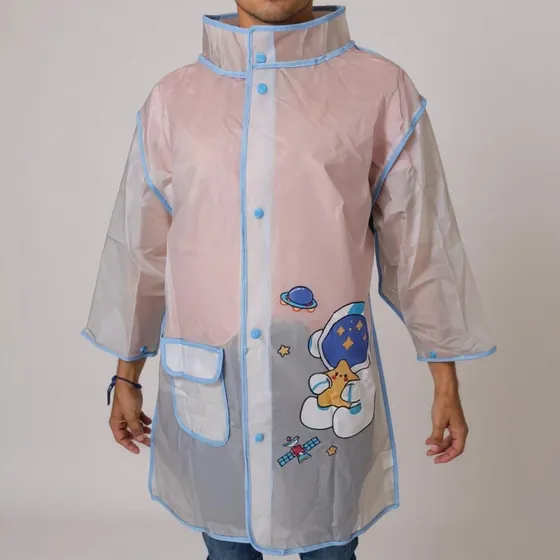 Impermeable Poncho Protector Para Niños