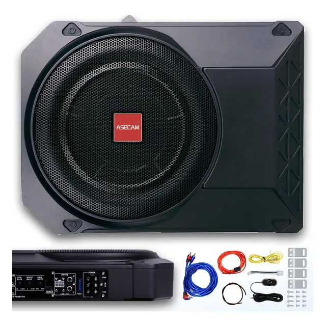 Subwoofer Amplificado 10 Pulgadas, Bocinas Para Carros 800w