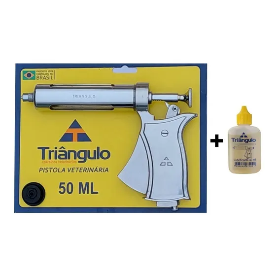 Seringa Veterinária Automática 50ml Blister