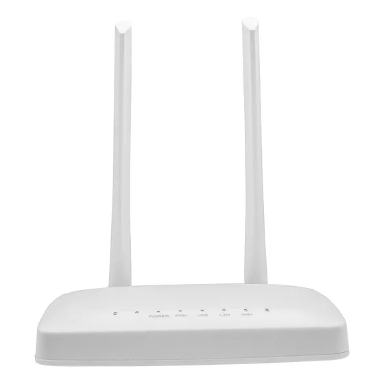 Onu Gpon Ont Fibra Óptica Modem Wifi 10/100/1000 300 Mbps