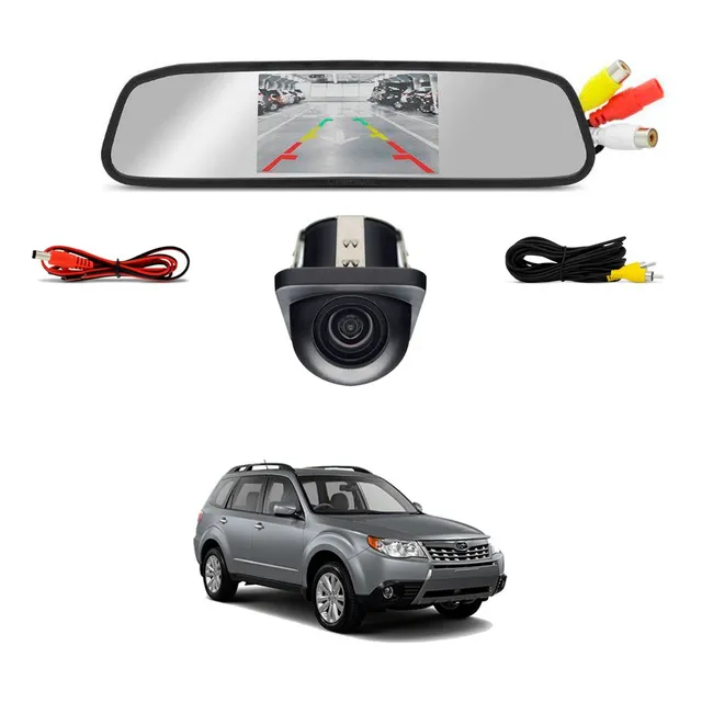 Retrovisor Com Câmera De Ré Subaru Forester 2011 2012 2013